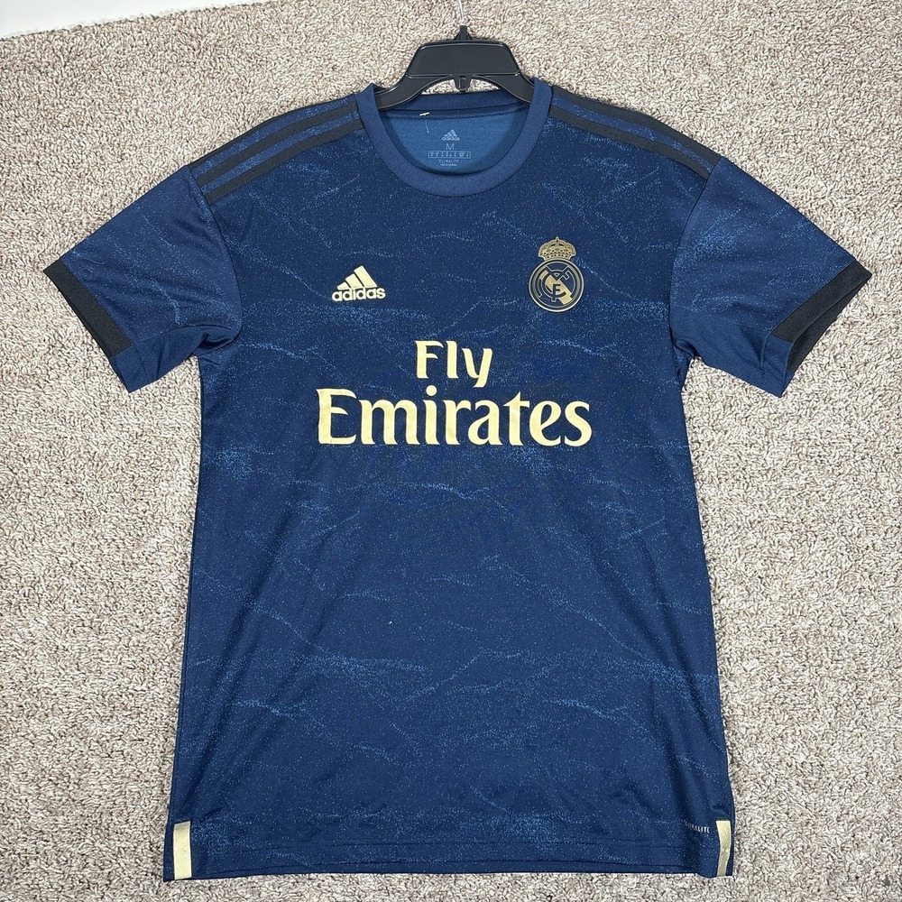 REAL MADRID 2019 2020‎ AWAY FOOTBALL SHIRT SOCCER JERSEY ADIDAS FJ3151 Sz Medium